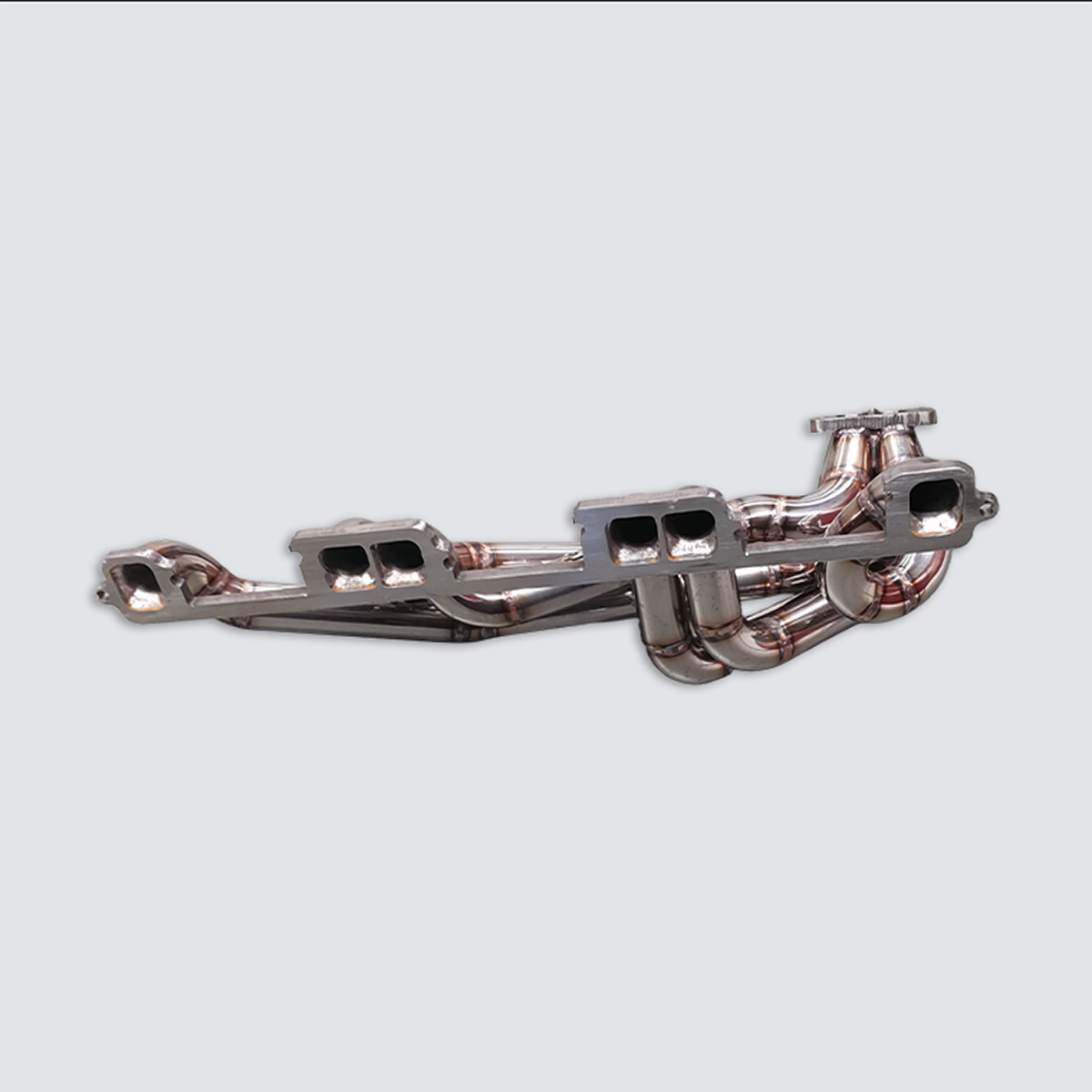 COLETOR DE ESCAPE OPALA 6CIL  (inox)